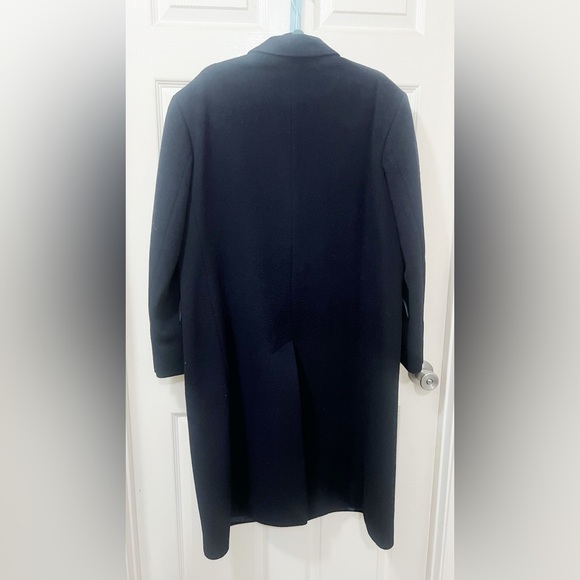 Andrew Fezza Cashmere Blend Italy Gray Winter Coat Men High Quality - Picture 7 of 9